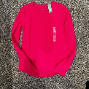 Bright Pink Gap Thermal Top